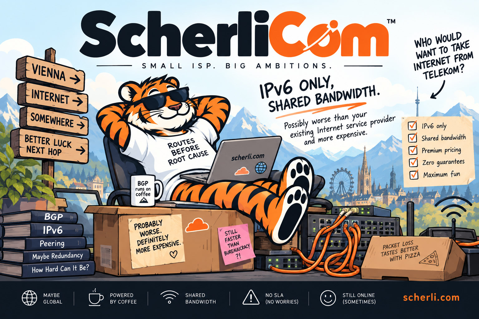 ScherliCom — Small ISP. Big Ambitions.